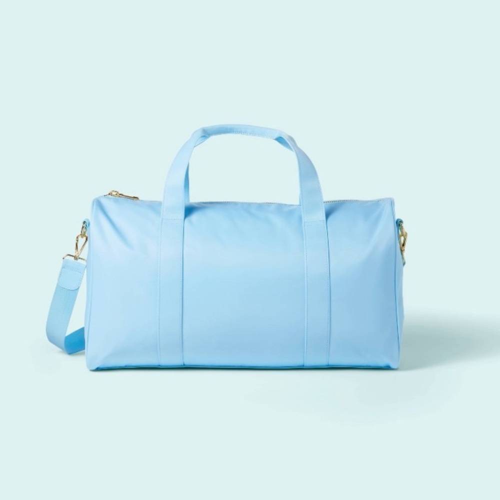 Stoney Clover Lane x Target Light Blue Duffle Bag